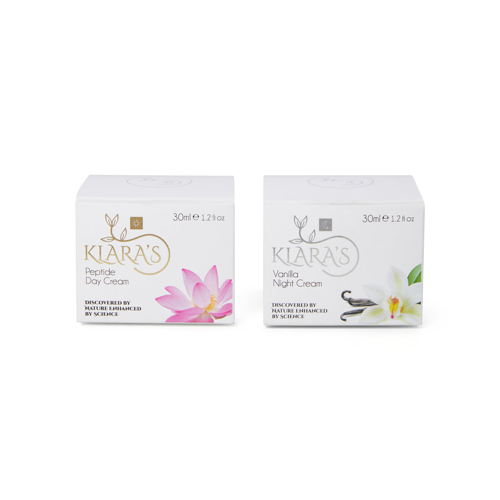 Klára Nappali és Éjszakai kollagén krém páros tégelyes 2 x 30 ml