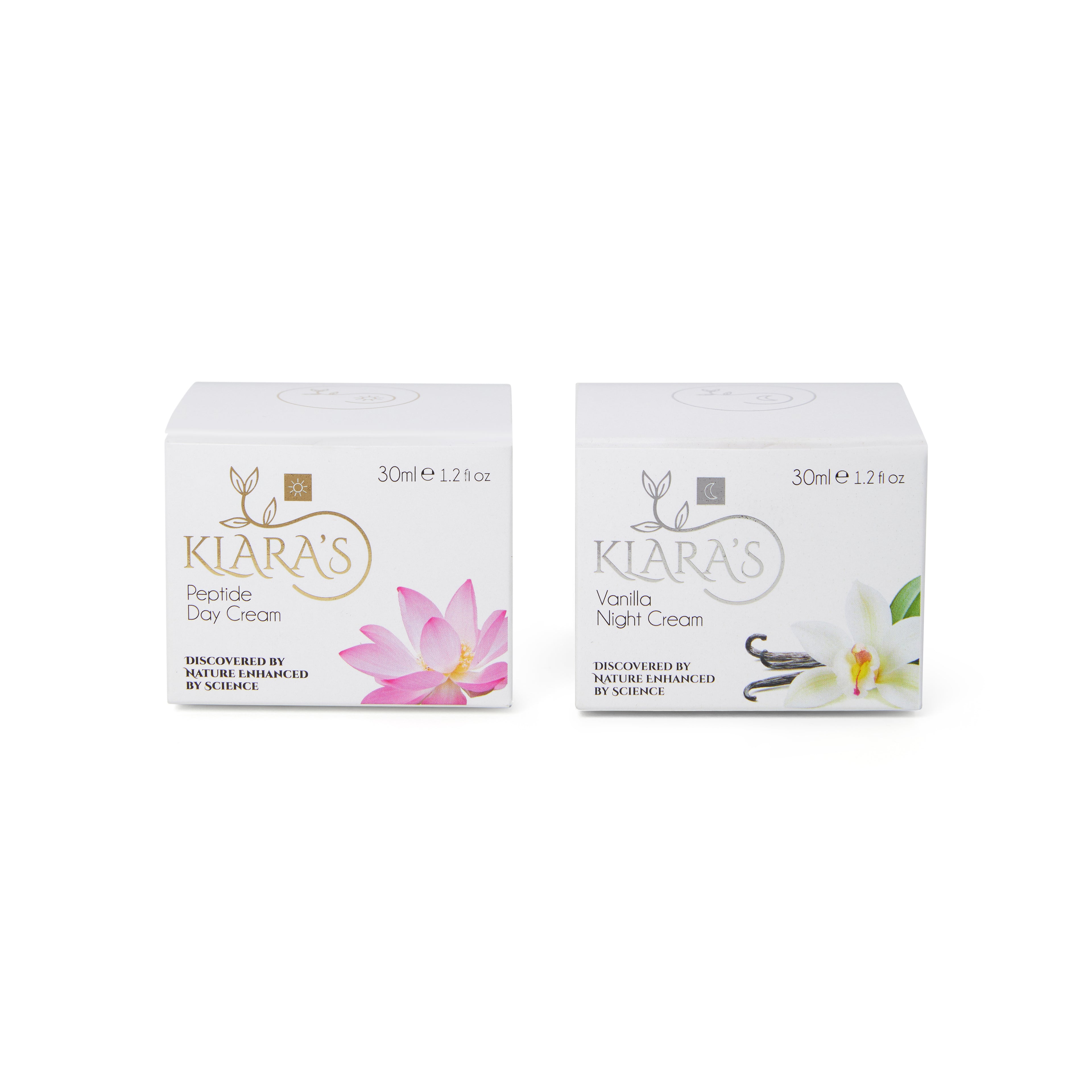 Klára Nappali és Éjszakai kollagén krém páros tégelyes 2 x 30 ml